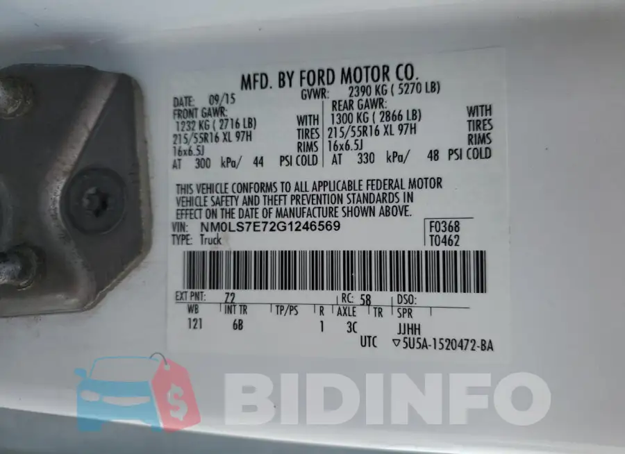 NM0LS7E72G1246569 Photo# 13
