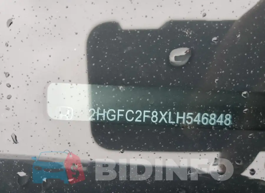 2HGFC2F8XLH546848 Photo# 12