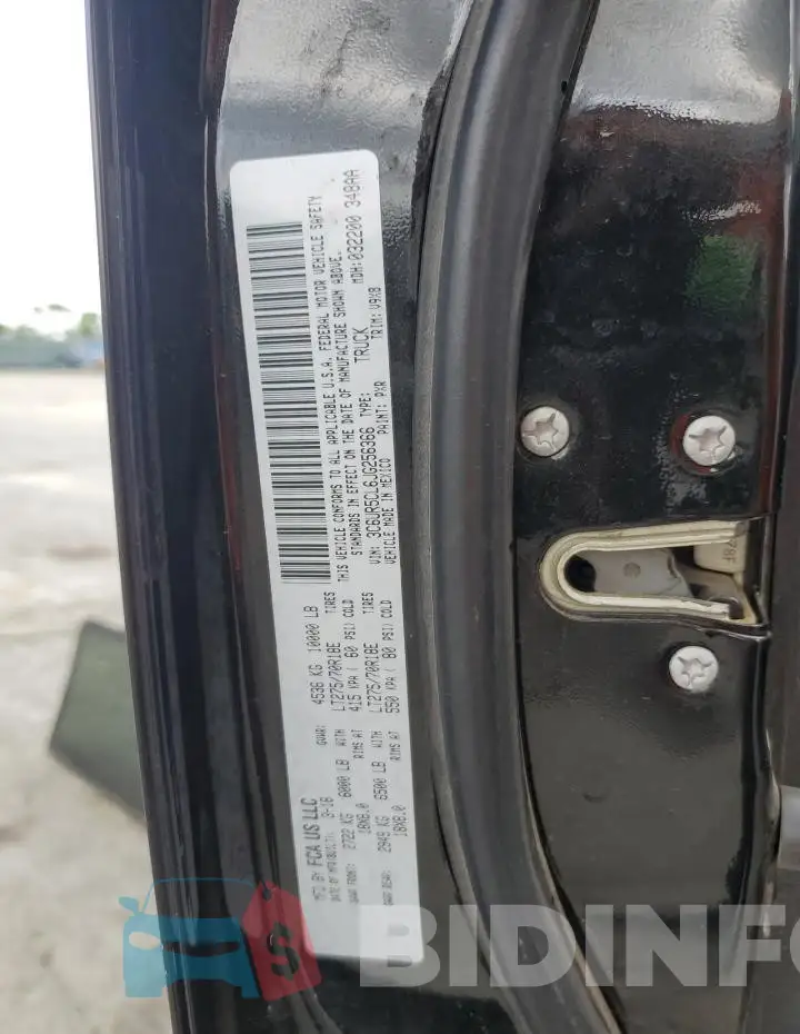 3C6UR5CL6JG256366 Photo# 13