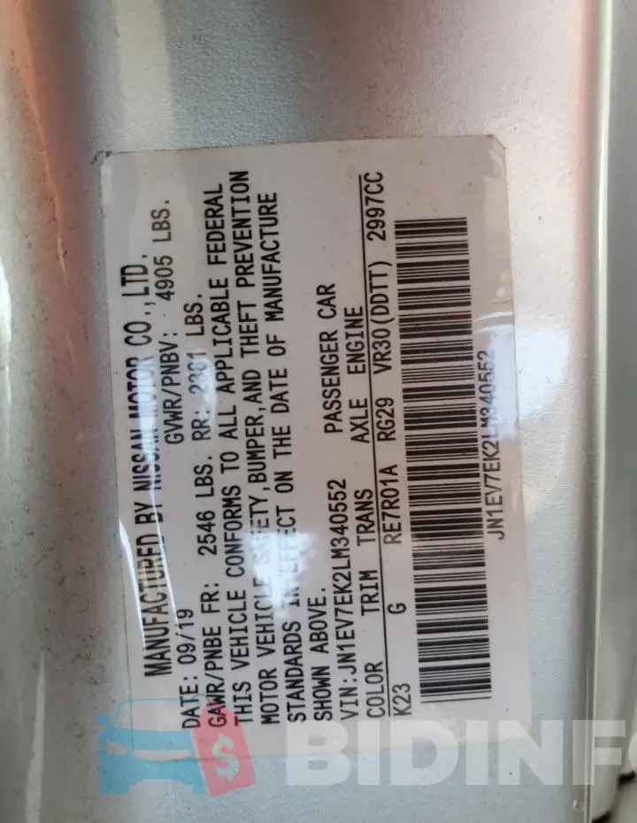 JN1EV7EK2LM340552 Photo# 12