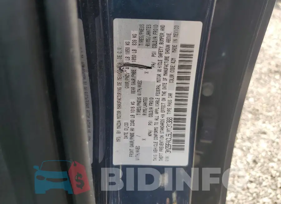 3MZBPACL5LM131388 Photo# 13