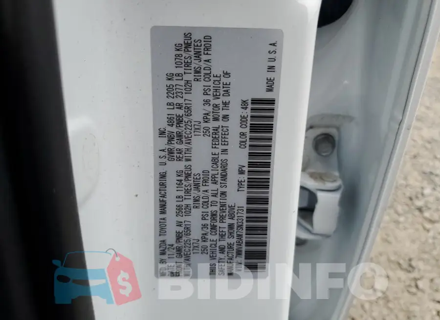 7MMVABAM7SN331731 Photo# 13