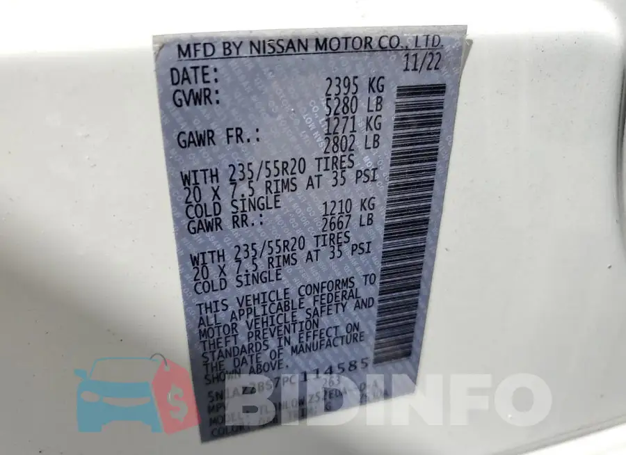 5N1AZ2BS7PC114585 Photo# 13