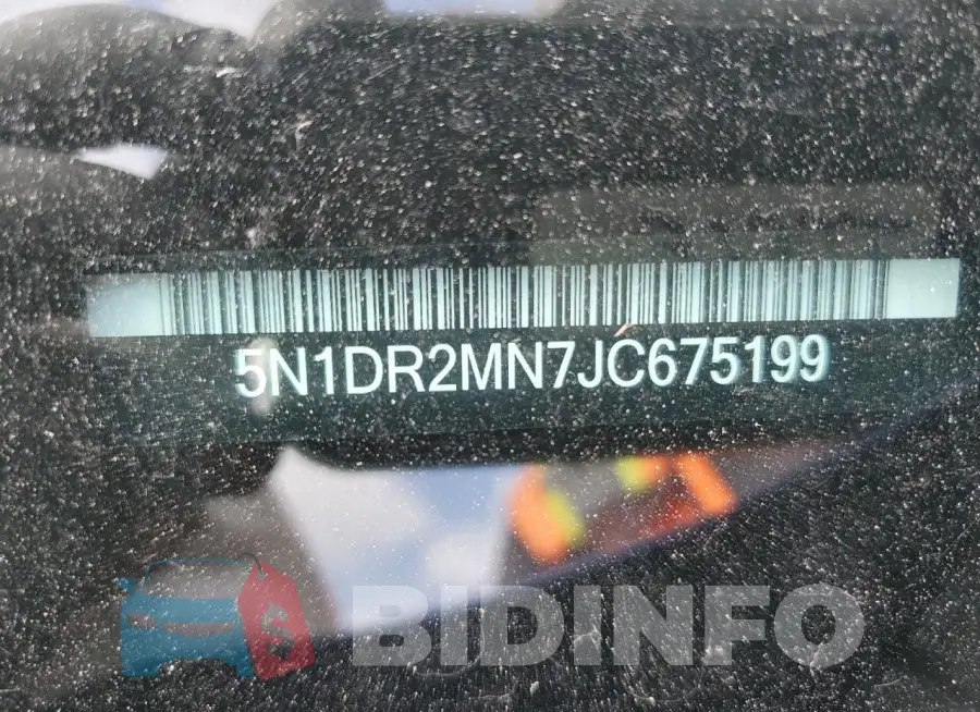 5N1DR2MN7JC675199 Photo# 13
