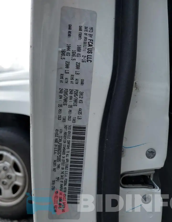 1C4NJPBB8GD675995 Photo# 13