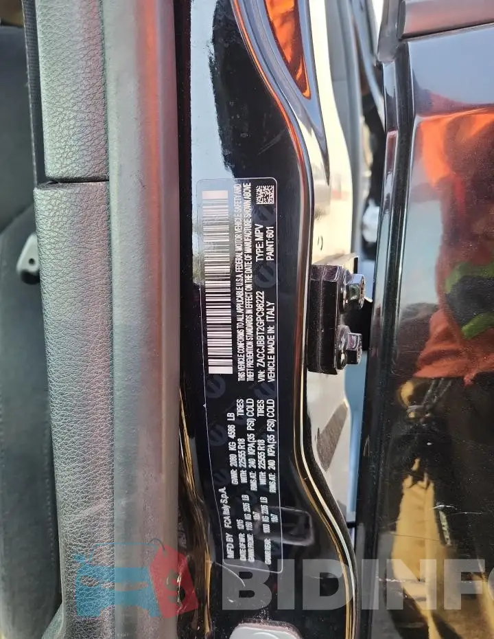 ZACCJBBT2GPC96222 Photo# 13