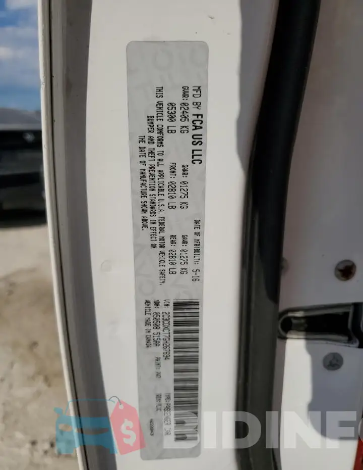 2C3CDXCT7GH267694 Photo# 13