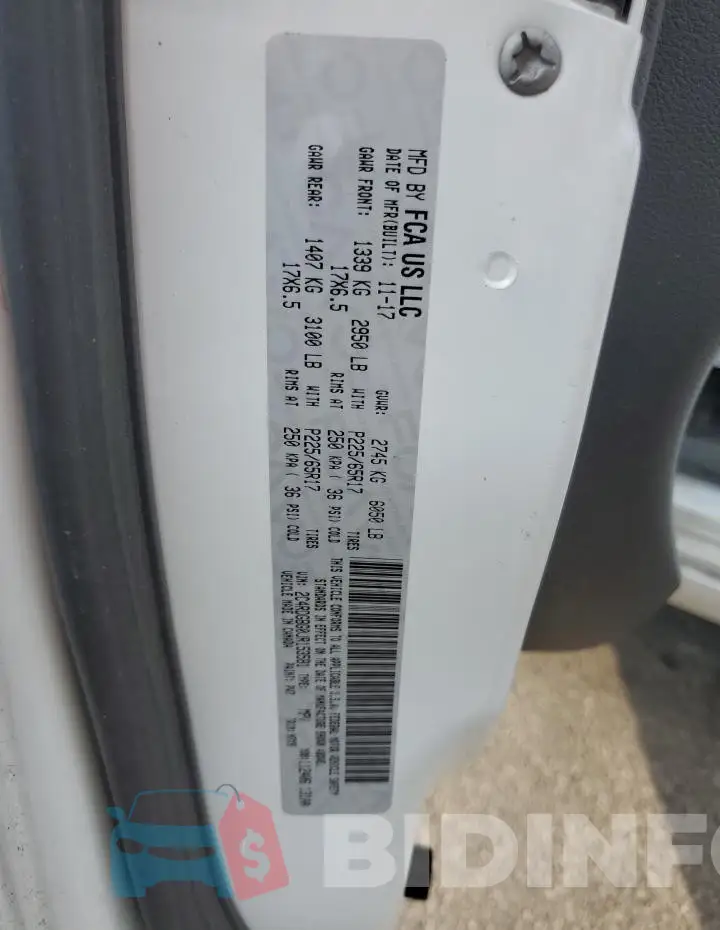 2C4RDGBG0JR153581 Photo# 13