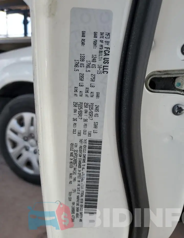 3C4PDCAB9GT144101 Photo# 13