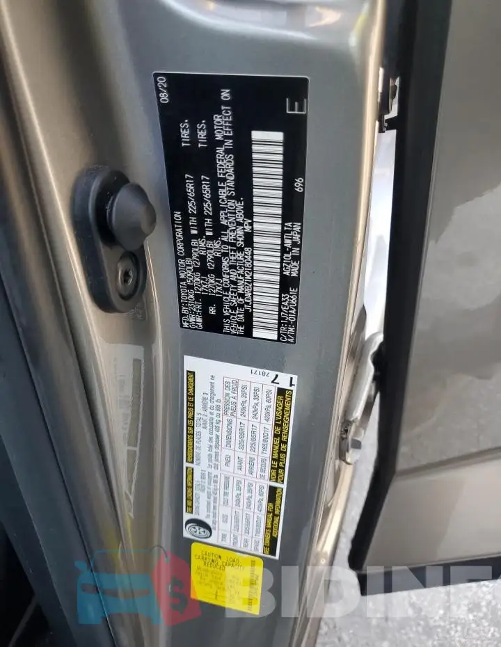 JTJDARBZ1M2180448 Photo# 14