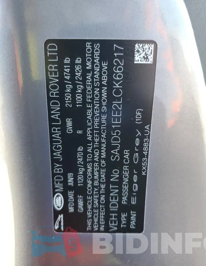 SAJD51EE2LCK66217 Photo# 12