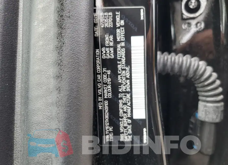 YV1612TK8G2409100 Photo# 12