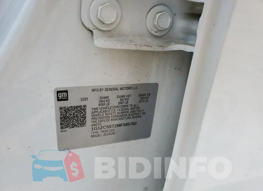 1G1ZC5ST2MF085762 Photo# 12