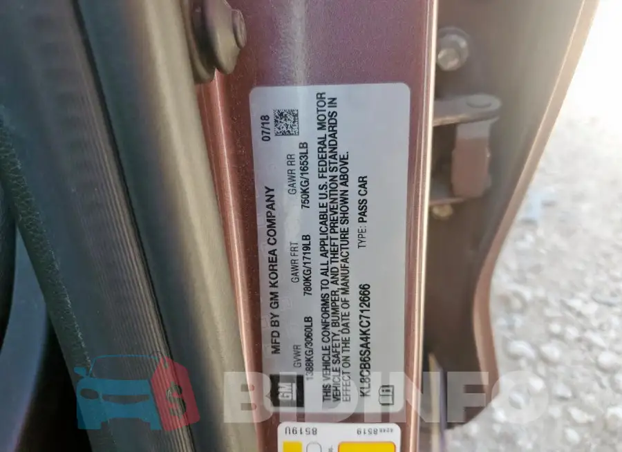 KL8CB6SA4KC712666 Photo# 13