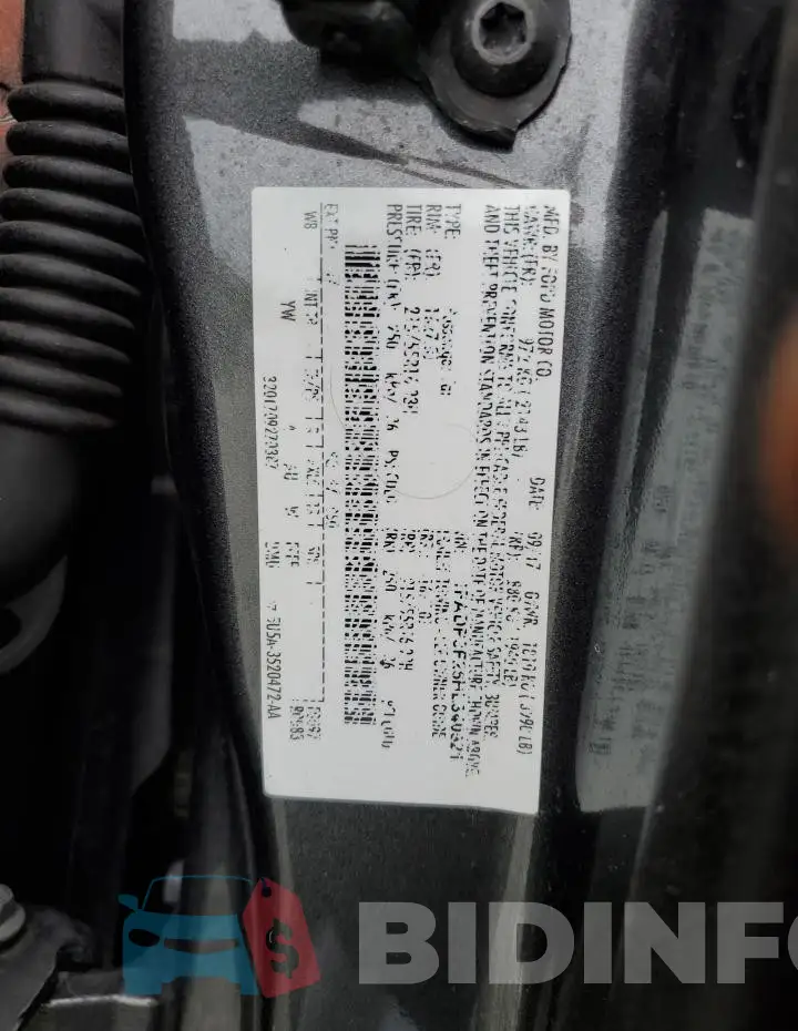 1FADP3F26HL340521 Photo# 13