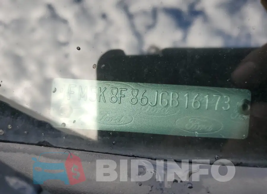 1FM5K8F86JGB16173 Photo# 12