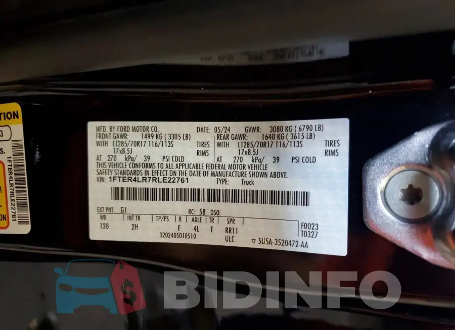 1FTER4LR7RLE22761 Photo# 12