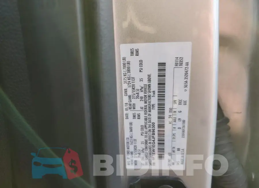 1FTEW1EG4JFB96300 Photo# 12