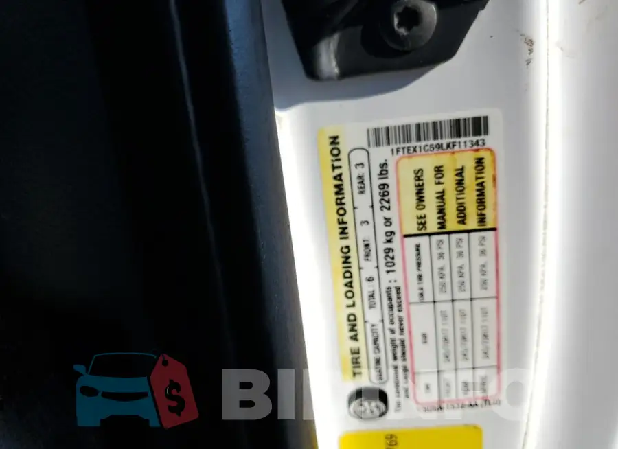 1FTEX1C59LKF11343 Photo# 12