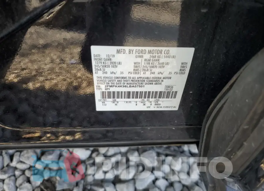 2FMPK4K98LBA07501 Photo# 14