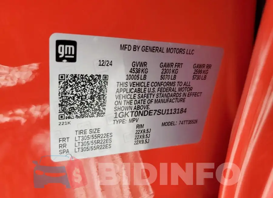 1GKT0NDE7SU113184 Photo# 13