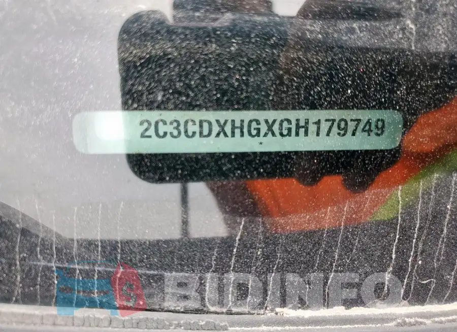 2C3CDXHGXGH179749 Photo# 12