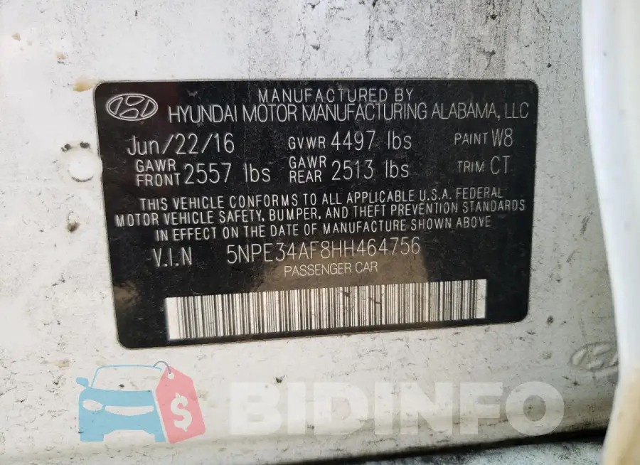 5NPE34AF8HH464756 Photo# 12
