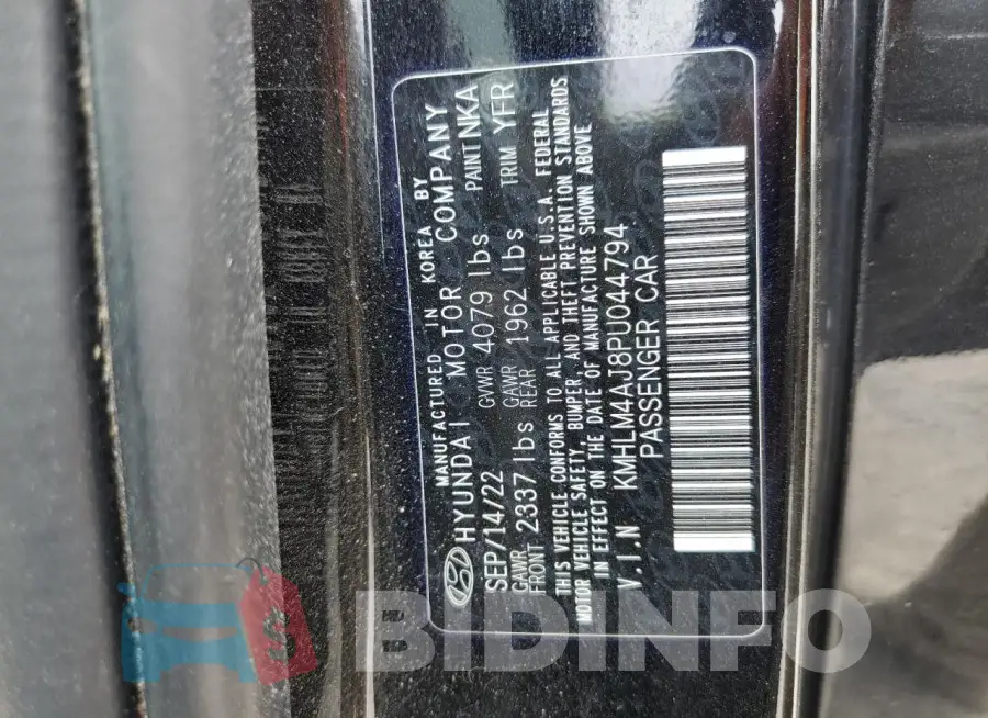 KMHLM4AJ8PU044794 Photo# 12