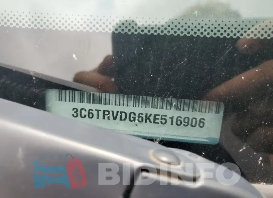 3C6TRVDG6KE516906 Photo# 14
