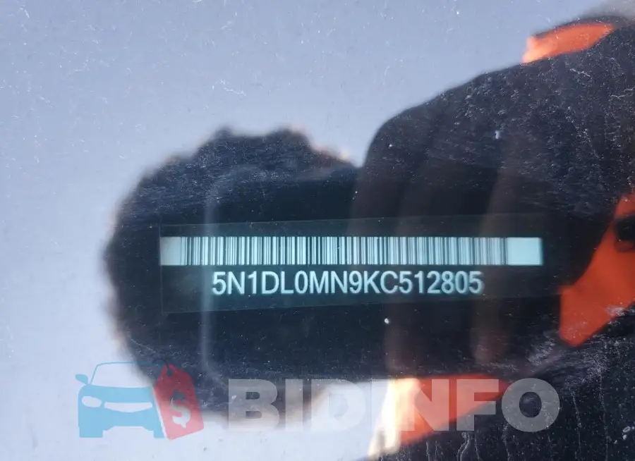 5N1DL0MN9KC512805 Photo# 13