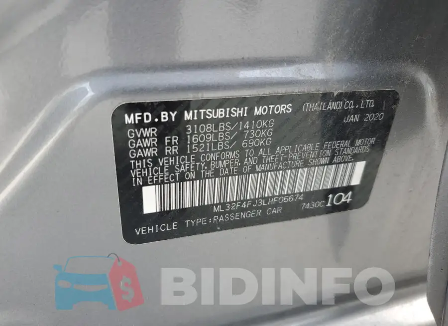 ML32F4FJ3LHF06674 Photo# 12