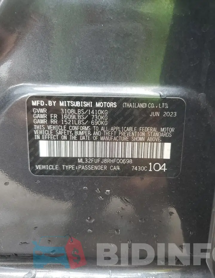 ML32FUFJ8RHF00698 Photo# 12
