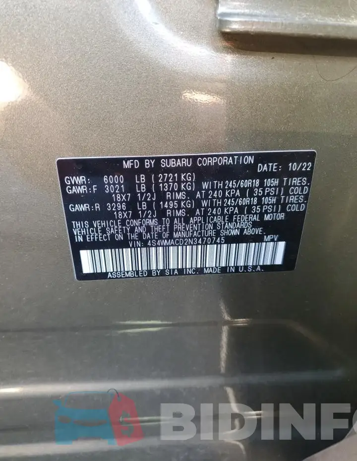 4S4WMACD2N3470745 Photo# 13