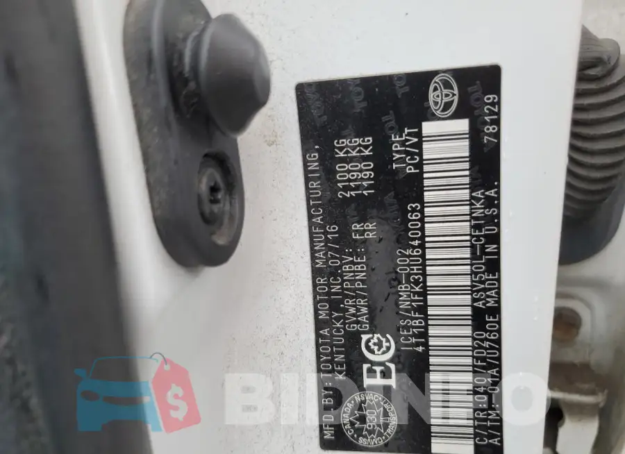 4T1BF1FK3HU640063 Photo# 12