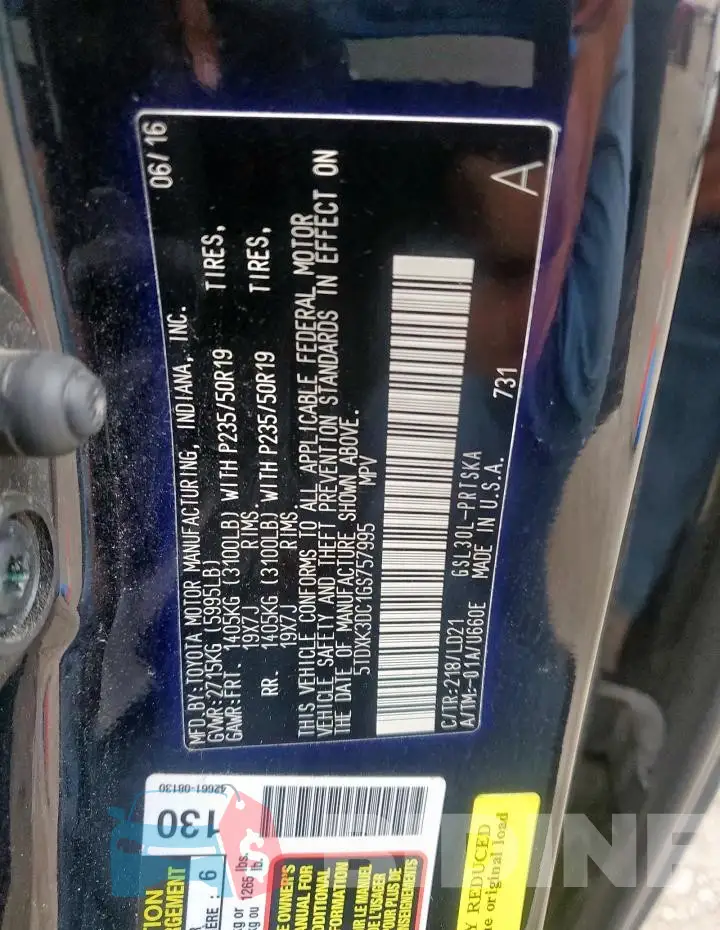 5TDXK3DC1GS757995 Photo# 13