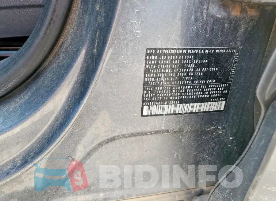 3VV3B7AX2LM138024 Photo# 13