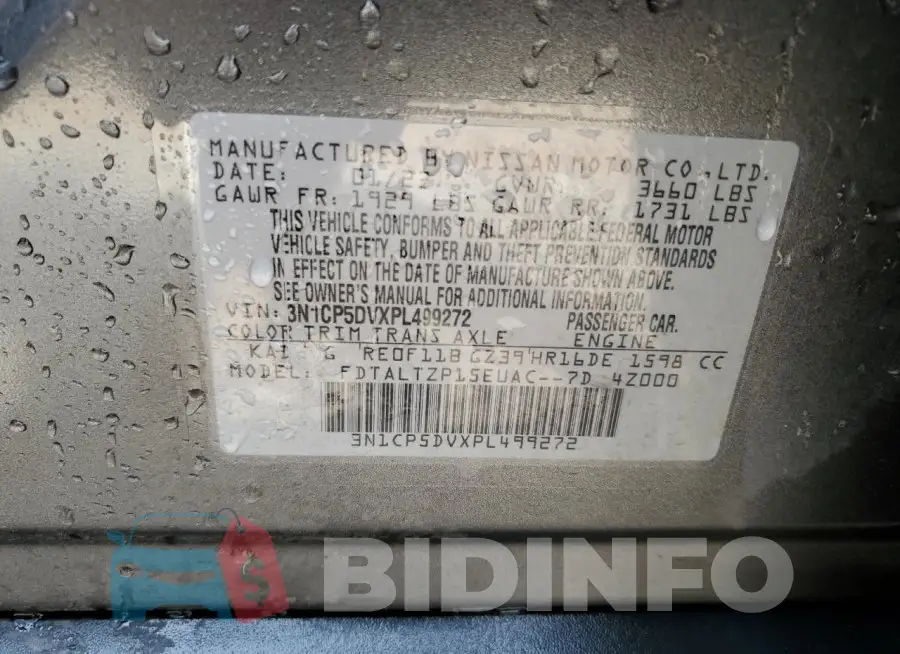 3N1CP5DVXPL499272 Photo# 14