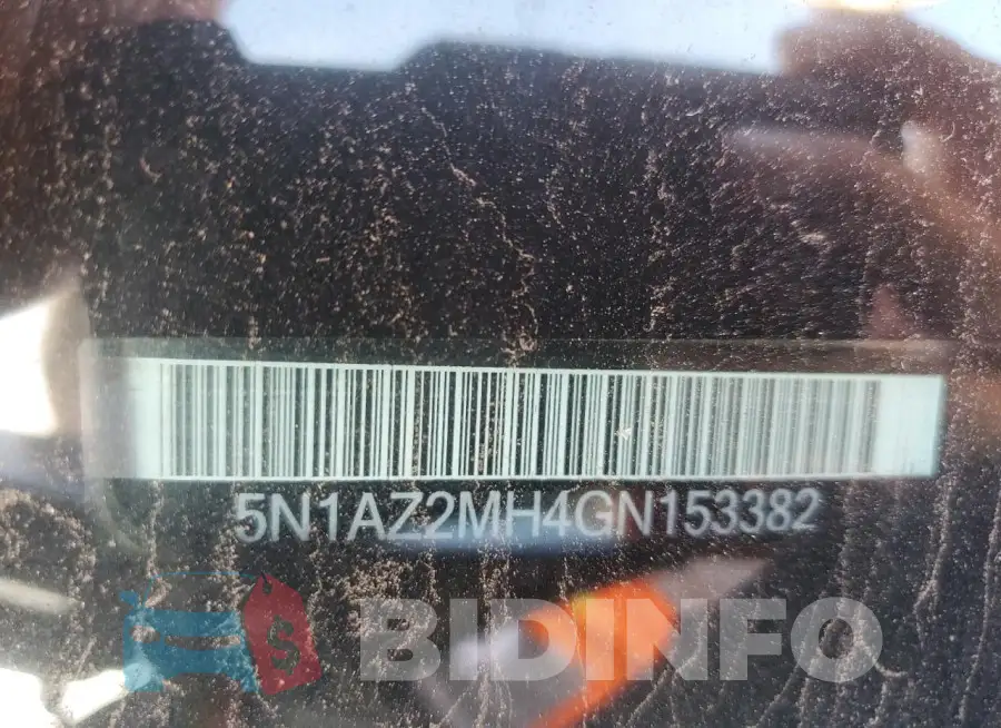 5N1AZ2MH4GN153382 Photo# 14