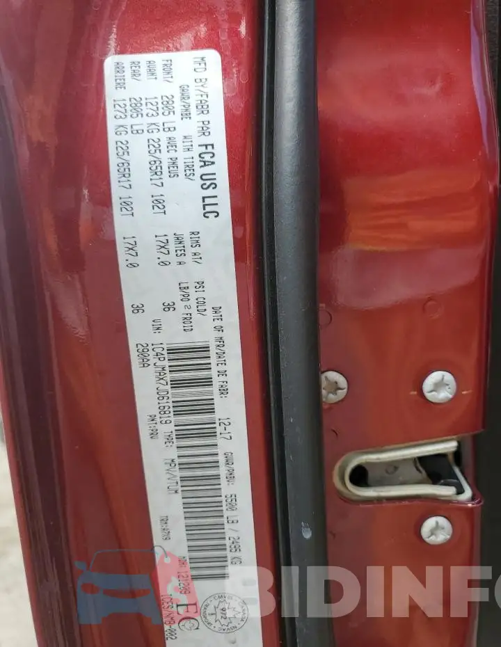 1C4PJMAX7JD616819 Photo# 13