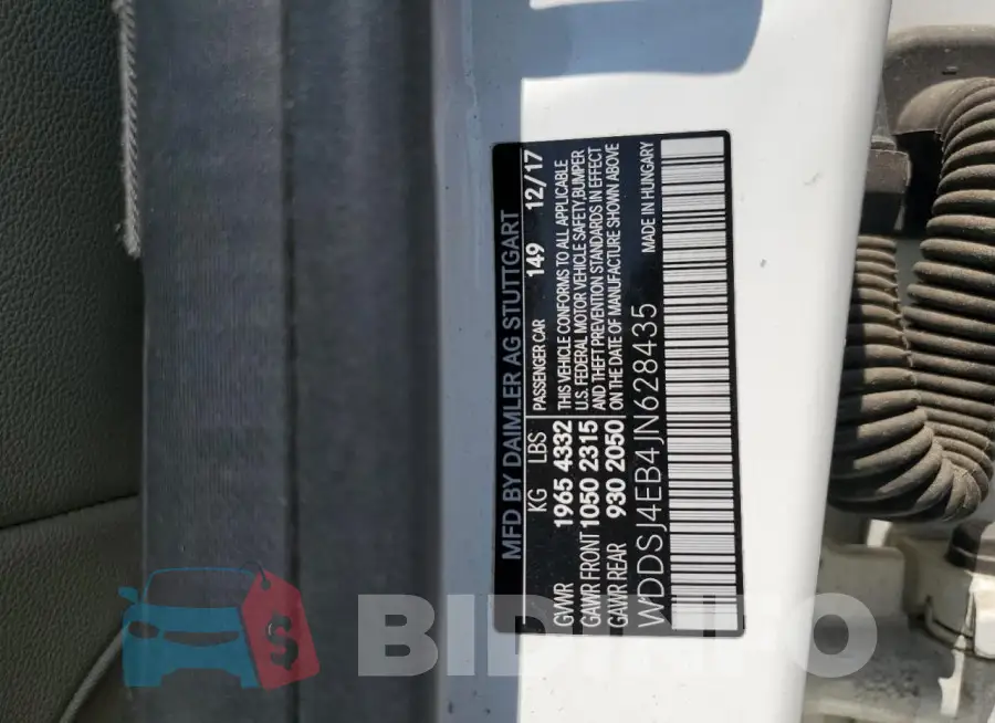 WDDSJ4EB4JN628435 Photo# 12