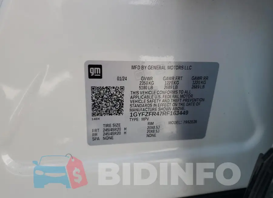 1GYFZFR47RF163449 Photo# 14