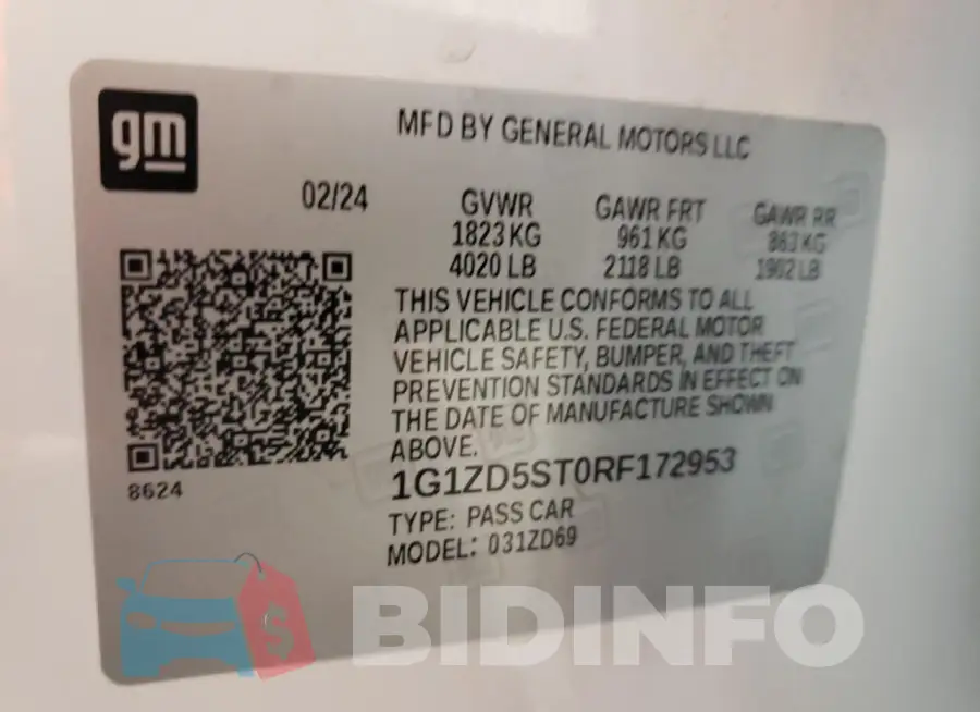 1G1ZD5ST0RF172953 Photo# 13