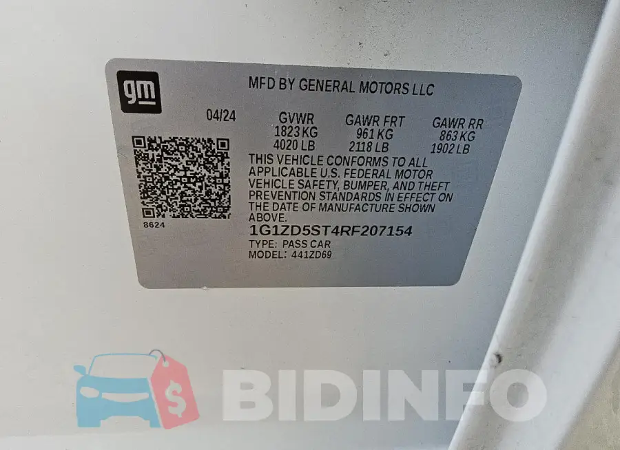 1G1ZD5ST4RF207154 Photo# 12