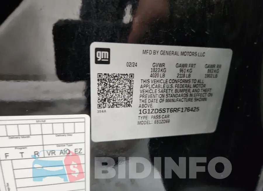 1G1ZD5ST6RF176425 Photo# 13