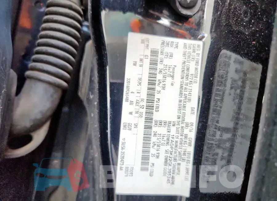 1FADP3K22GL395245 Photo# 12