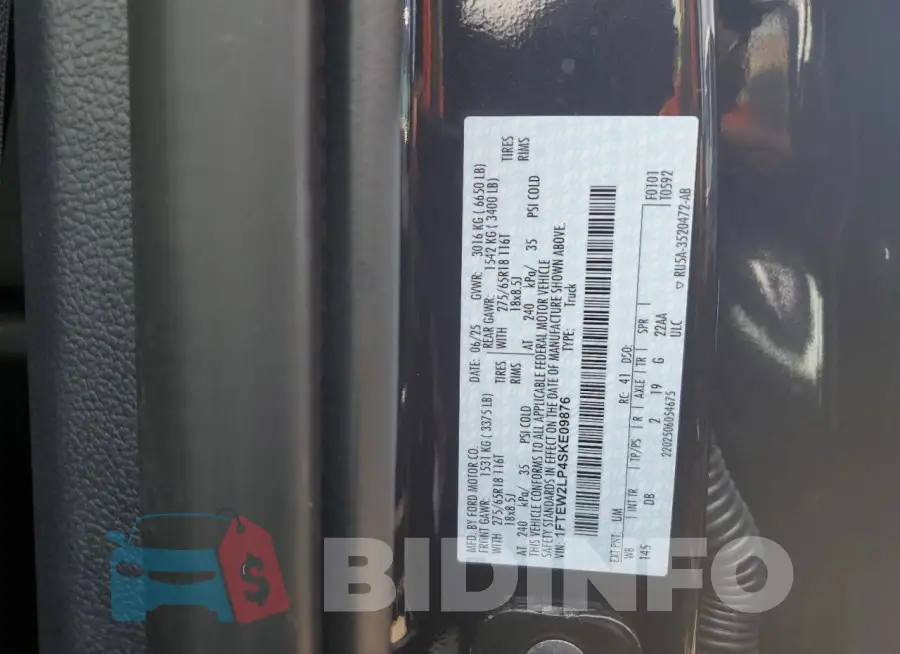 1FTEW2LP4SKE09876 Photo# 12