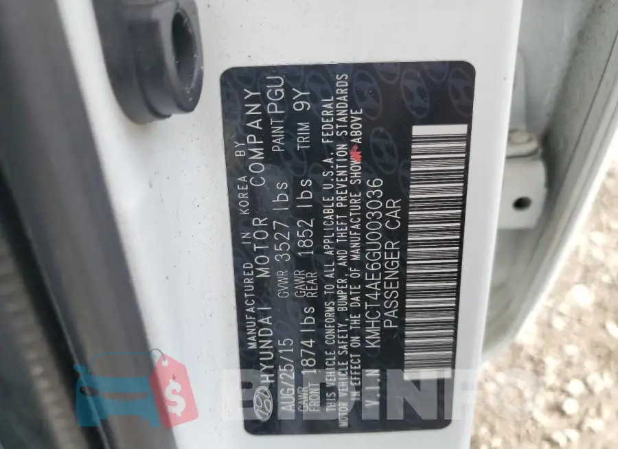 KMHCT4AE6GU003036 Photo# 12