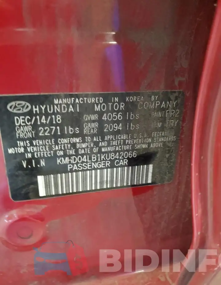 KMHD04LB1KU842066 Photo# 13