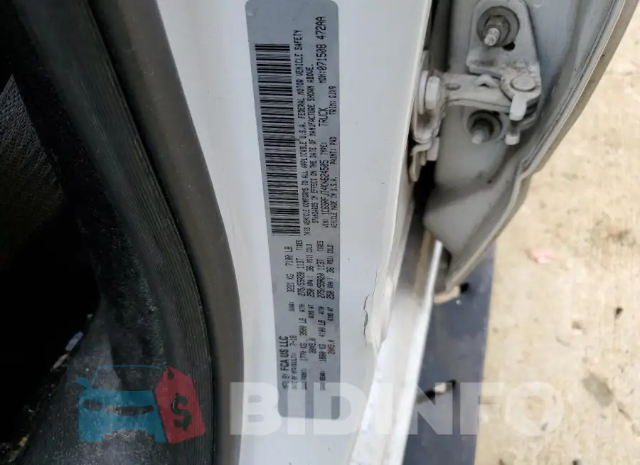 1C6SRFJT4KN624505 Photo# 12