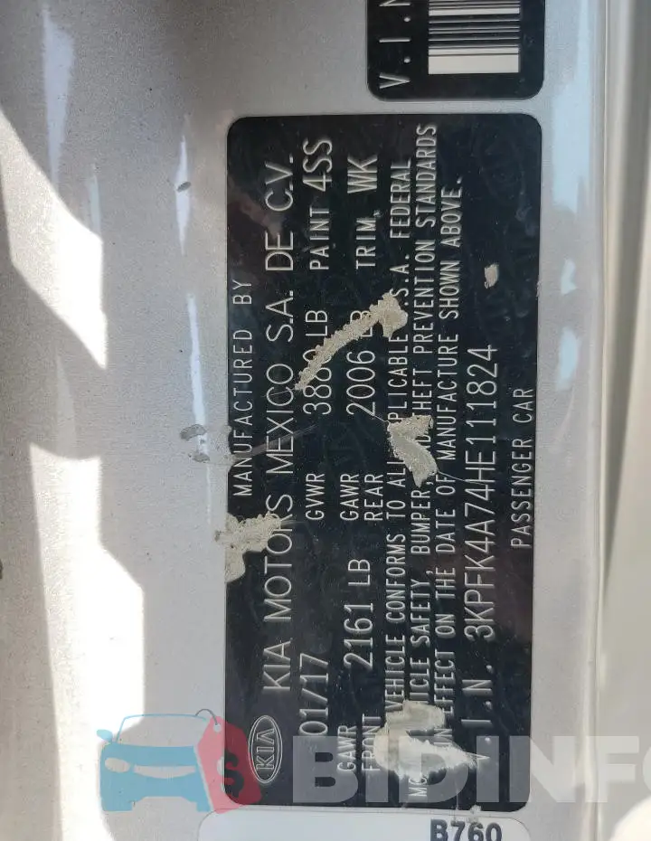 3KPFK4A74HE111824 Photo# 12